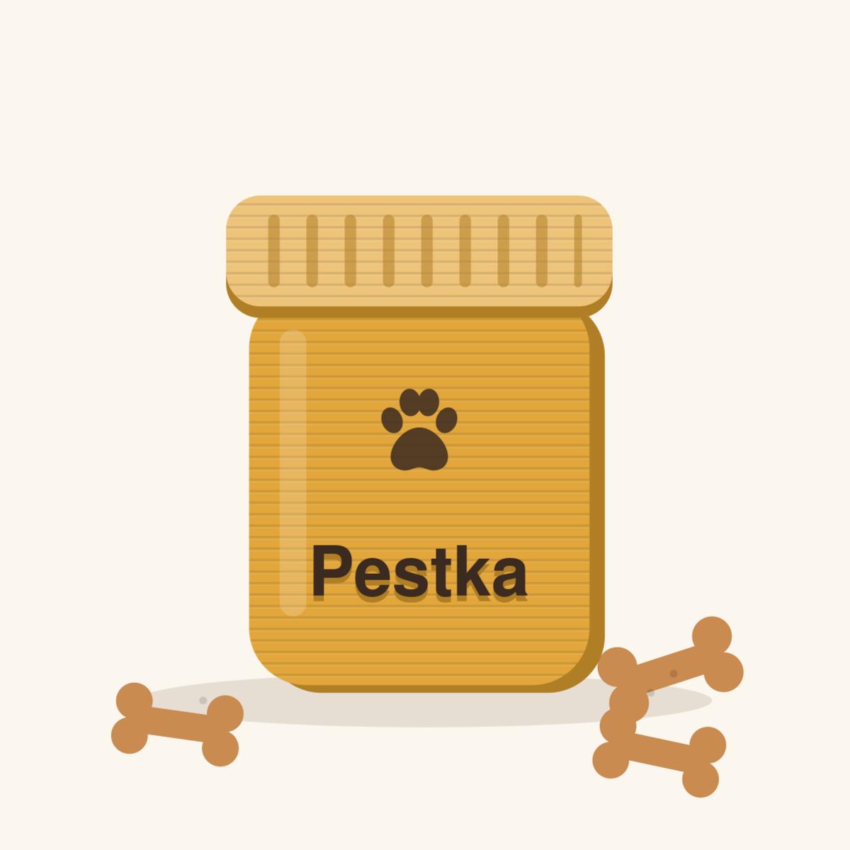 Pojemnik na smakołyki z zakręcaną pokrywką